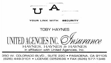 Untited Agencies Inc. Insurance